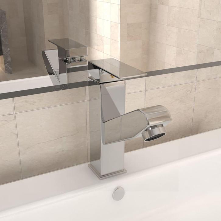 vidaXL Wastafelkraan met uittrekfunctie 157x172 mm, Doe-het-zelf en Bouw, Sanitair, Nieuw, Verzenden