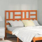 vidaXL Bed Hoofdbord Wasbruin 145.5 x 4 x 104 cm Massief, Huis en Inrichting, Verzenden, Nieuw