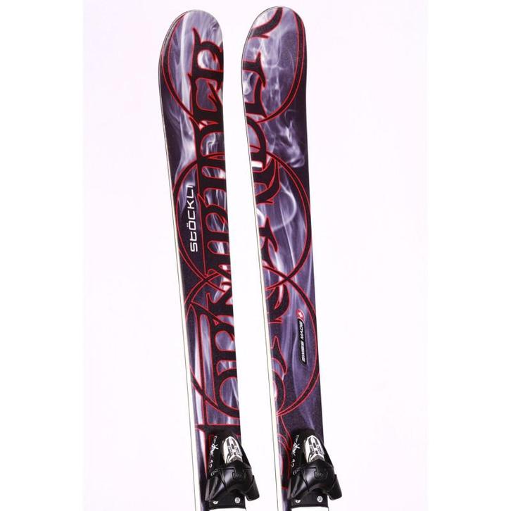 169 skis STOCKLI STORMRIDER VXL, black/red + Tyrolia Peak 1, Sport en Fitness, Skiën en Langlaufen, Ski, 160 tot 180 cm, Carve