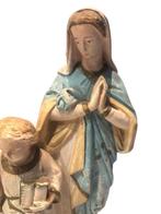 Statuette, Heilige hart familie beeld - 40 cm - Plâtre -