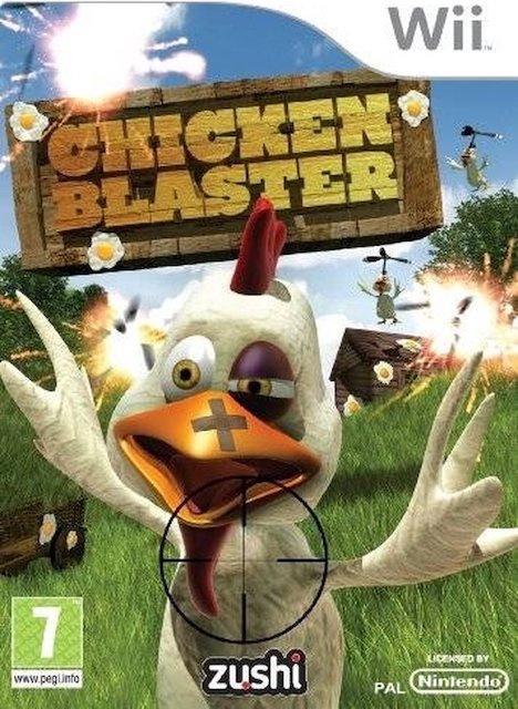 Chicken Blaster (Wii Games) (Nintendo Wii), Games en Spelcomputers, Games | Nintendo Wii, Zo goed als nieuw, Ophalen of Verzenden