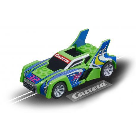 Build n Race - Carrera GO!!! auto - groen - 64192, Kinderen en Baby's, Speelgoed | Racebanen, Verzenden