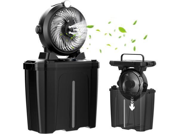 Veiling - Draagbare vernevelingsventilator -  20000 mAh, Elektronische apparatuur, Ventilatoren