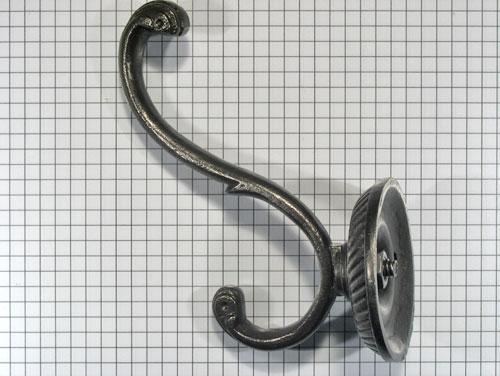 Hoed en jashaak ijzer blank, Huis en Inrichting, Woonaccessoires | Kapstokken, Nieuw, Overige materialen