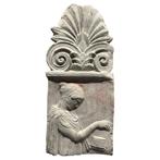 Reliëf, Grande Rilievo Romano in terracotta - 83 cm -