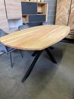 Fiori eettafel Deens ovaal, zwart (nieuw, outlet)