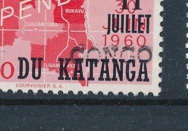Belgisch-Congo 1961 - locale opdruk CONGO op zegels van, Postzegels en Munten, Postzegels | Europa | België