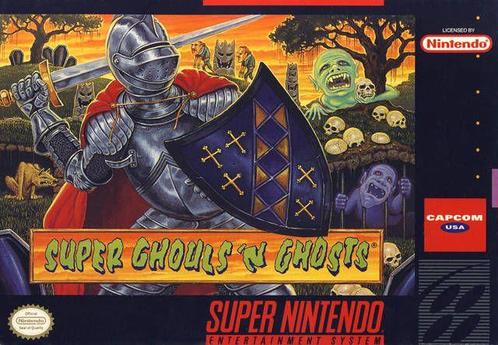 Super Ghouls n Ghosts-Amerikaans (SNES) Gebruikt, Games en Spelcomputers, Games | Nintendo Super NES, Ophalen of Verzenden
