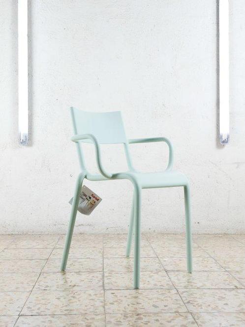 Kartell - Philippe Starck - Generic A - Fauteuil (2) - Vert, Antiek en Kunst, Antiek | Meubels | Stoelen en Sofa's