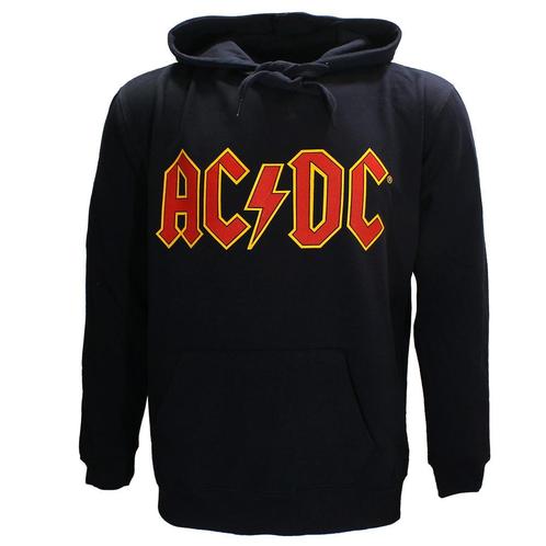 AC/DC Massive Logo Navy Blue Hoodie Sweater Trui - Officiële, Kleding | Heren, Truien en Vesten