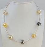 Halsketting - 18 karaat Witgoud, Geel goud, Roségoud,, Handtassen en Accessoires, Kettingen, Nieuw