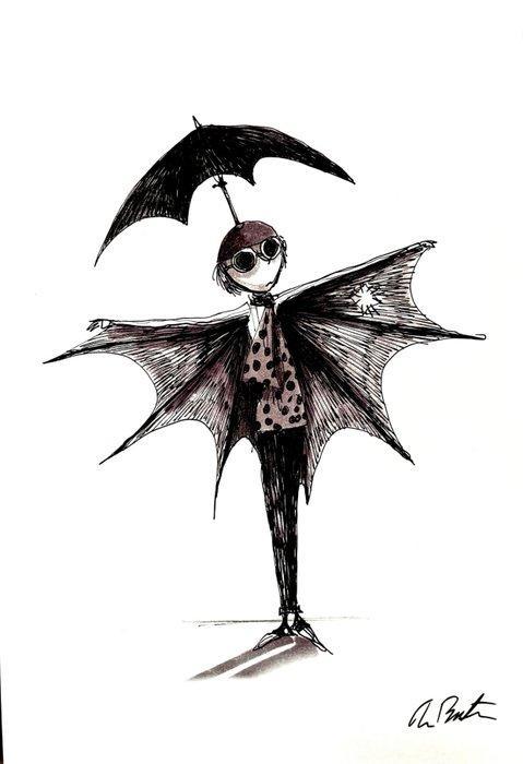 Tim Burton - Untitled, ca. 2020, Antiek en Kunst, Antiek | Overige Antiek