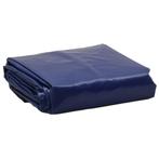 vidaXL Dekzeil 650 g/m² 5x5 m blauw, Verzenden, Nieuw