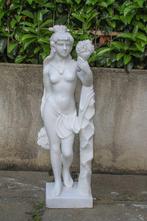Sculpture, Giovane fanciulla - 100 cm - Marbre statuaire, Antiquités & Art