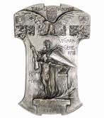 Italië. Zilveren medaille 1911 Vijftigste verjaardag van de, Timbres & Monnaies, Monnaies & Billets de banque | Accessoires
