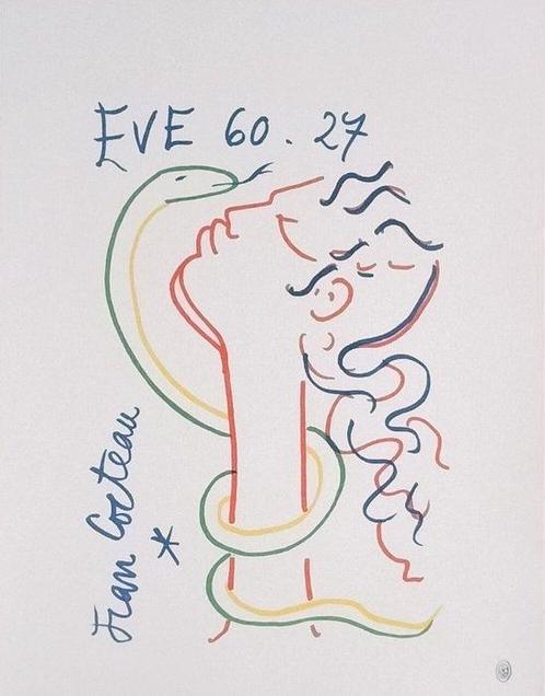 Jean Cocteau (1889-1963) (after) - Eve 60 . 27, Antiek en Kunst, Antiek | Overige Antiek