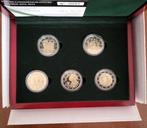 Luxemburg. 2 Euro 2022/2023 (5 coins) Proof (Zonder