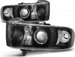 Koplampen DODGE RAM 94-01 ANGEL EYES ZWART, Ophalen of Verzenden, Nieuw