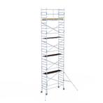 Basic rolsteiger 90 x 10,2m WH met voorloopleuning, Doe-het-zelf en Bouw, Steigers, Verzenden, Nieuw