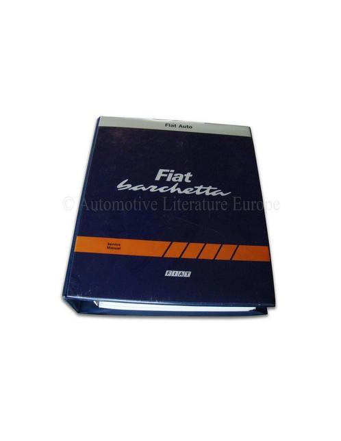 1996 - 2003 FIAT BARCHETTA WERKPLAATSHANDBOEK ENGELS, Auto diversen, Handleidingen en Instructieboekjes