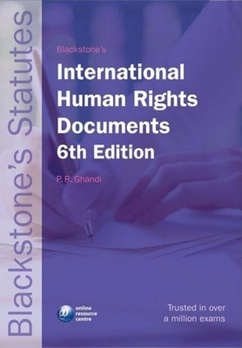 Blackstones Statutes on International Human Right, Livres, Livres Autre, Envoi