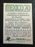 1970 Panini Rocha Mexico 70 Green back - 1 Sticker - Near, Verzamelen, Nieuw