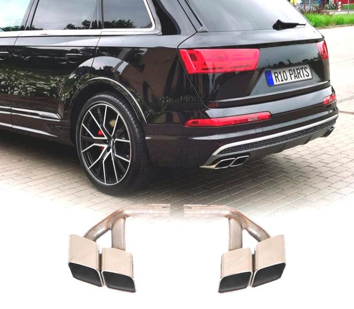 EMBOUTS DÉCHAPPEMENT AUDI Q7 3.0T DIESEL 16-19 LOOK SQ7 ARG, Autos : Pièces & Accessoires, Systèmes d'échappement, Envoi