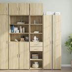 vidaXL Opbergkast smal 45x42,5x225 cm bewerkt hout sonoma, Huis en Inrichting, Kasten | Dressoirs, Verzenden, Nieuw
