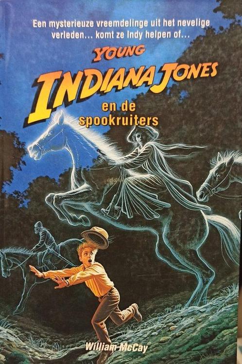 Young indiana jones en de spookruiters - Maccay, Boeken, Kinderboeken | Jeugd | 13 jaar en ouder, Gelezen, Verzenden