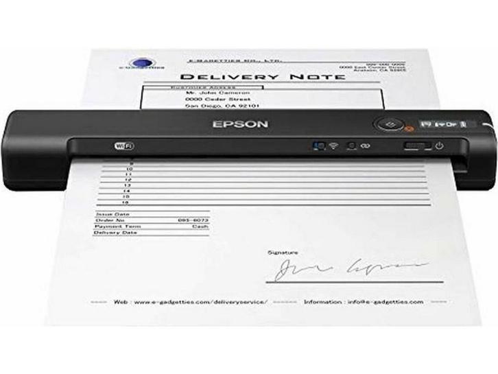 Epson WorkForce ES-60W - Draadloze mobiele A4-scanner -, Computers en Software, Printers, Zo goed als nieuw, Verzenden