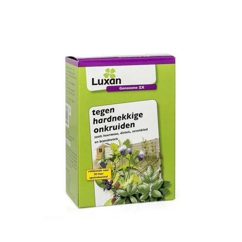 Luxan Genoxone ZX hardnekkig onkruid Gazon 100ml op=op, Jardin & Terrasse, Pesticides, Envoi