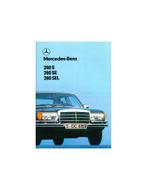 1978 MERCEDES BENZ S KLASSE BROCHURE NEDERLANDS, Ophalen of Verzenden