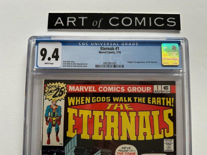 The Eternals (Vol. 1) #1 - CGC 9.4 - Origin & 1st appearance, Boeken, Strips | Comics