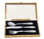 Ménagère (3) - Argent 835 - Ensemble de couverts en argent, Antiek en Kunst