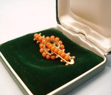 Sans Prix de Réserve - Broche Or de Schaum / Double or -