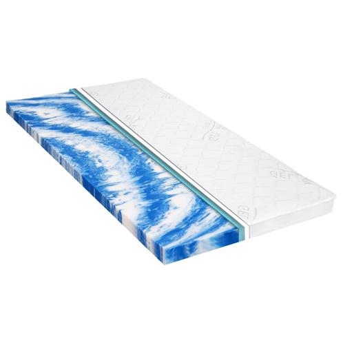 vidaXL Topmatras 7 cm gelschuim 180x200 cm, Huis en Inrichting, Slaapkamer | Matrassen en Bedbodems, Nieuw, Verzenden