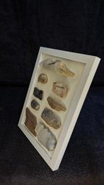 Paleolithisch Vuursteen biface gereedschappen bewerkte