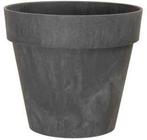 Bloempot Bloemenvaas Ibiza beton Antraciet 12 cm, Nieuw