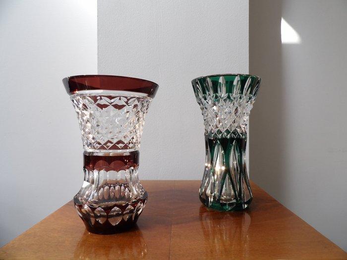 Val Saint Lambert - Charles Graffart & René Delvenne - Vaas, Antiquités & Art, Antiquités | Verre & Cristal