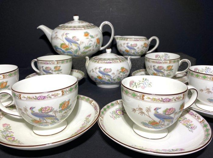 Wedgwood - Service à thé - Kutani - Porcelaine à la cendre, Antiek en Kunst, Antiek | Meubels | Tafels