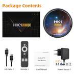 HK1 RBOX TV Box - Mediaspeler Android Kodi 4K - 4GB RAM -, Audio, Tv en Foto, Televisie-accessoires, Verzenden, Nieuw