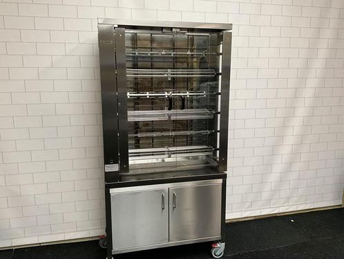 Elektrische kippengrill met 6 spitten, Zakelijke goederen, Horeca | Keukenapparatuur, Gebruikt, Fornuis, Frituur en Grillen, Ophalen of Verzenden