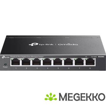 TP-Link ES208G netwerk-switch Managed Gigabit Ethernet, Verzenden