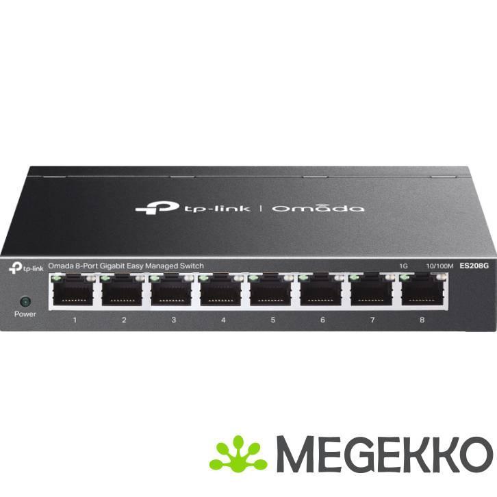 TP-Link ES208G netwerk-switch Managed Gigabit Ethernet, Computers en Software, Overige Computers en Software, Nieuw, Verzenden