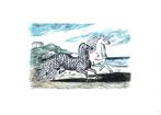 Giorgio De Chirico (1888-1978) - Cavallo e Zebra, Antiek en Kunst
