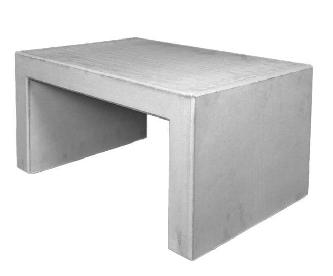 Betonnen Bijzettafel | Betonbankje, Maison & Meubles, Tables | Tables d'appoint, Envoi