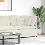 Creme Hoek Module Bank | Tweede Kansje | Snel Weg = OP = OP, Huis en Inrichting, Hoekbank, Nieuw, Minder dan 150 cm, 100 tot 125 cm