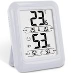 Strex Digitale Thermo Hygrometer Wit - Digitale Thermo Meter, Huis en Inrichting, Woonaccessoires | Thermometers, Verzenden, Nieuw