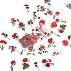 Bloemetjes en blaadjes rood voor epoxy resin, zeep, kaarsen, Hobby & Loisirs créatifs, Bricolage