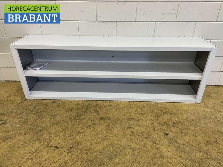 RVS Wandkast Kast Open model 200 cm Horeca, Zakelijke goederen, Horeca | Meubilair en Inrichting, Ophalen of Verzenden